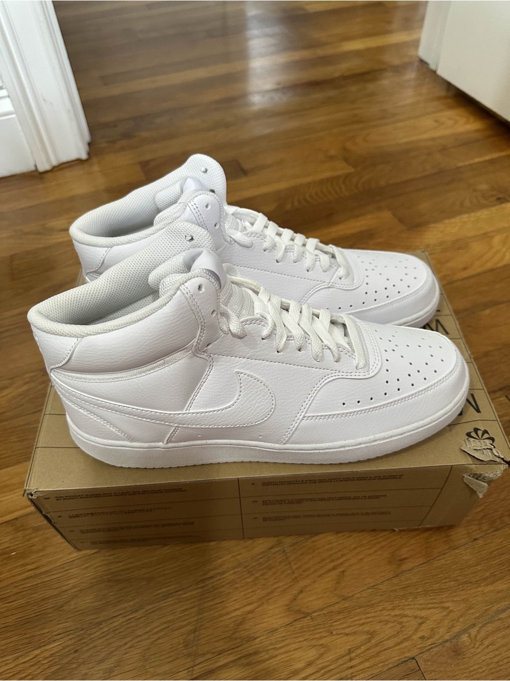 *New* Nike Court Vision Mid Men White (DN3577-100) Size 11.5